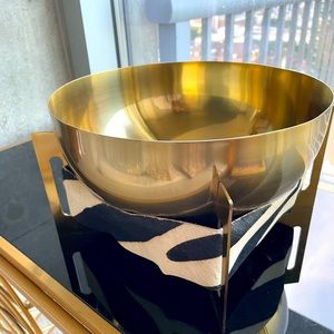 Z Gallerie Zebra Bowl Decor